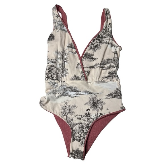 Maaji Watermelon Serenna Reversible One Piece Swimsuit Size Small - Picture 12 of 16